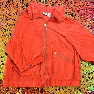 Zenergy Chicos Orange Zip up Jacket